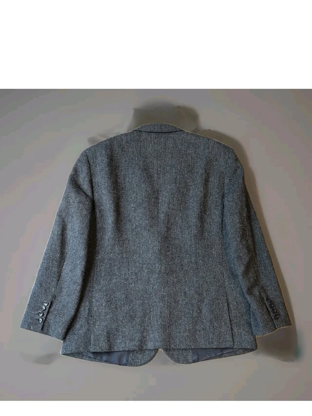 J Crew Ludlow Jacket Mens 42 Gray Yorkshire Tweed Moon Wool Sport Coat Blazer